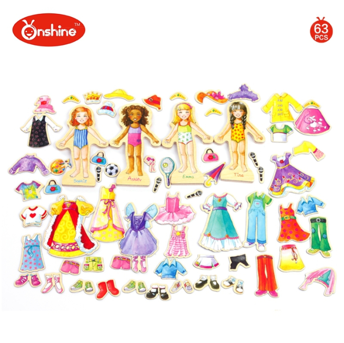 Joc Magnetic „Imbraca Fetita” [3]