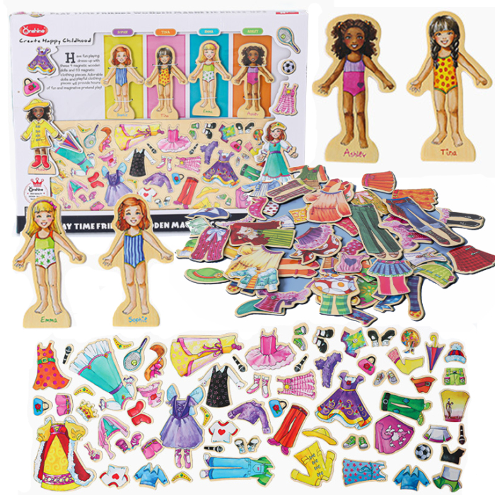 Joc Magnetic „Imbraca Fetita” [4]