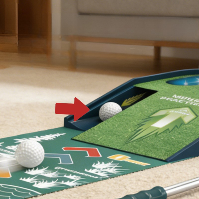 Joc Mini Golf Interactiv cu Efecte Sonore si Luminoase 3+ [4]