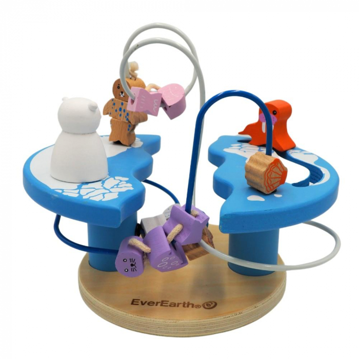 Labirint Montessori cu bile – joc motricitate 1 an+ [2]