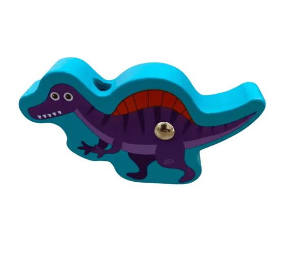 Joc multifuncțional „Lumea Dinozaurilor” – magnetic, șnuruire și desen, 3 ani+ [4]
