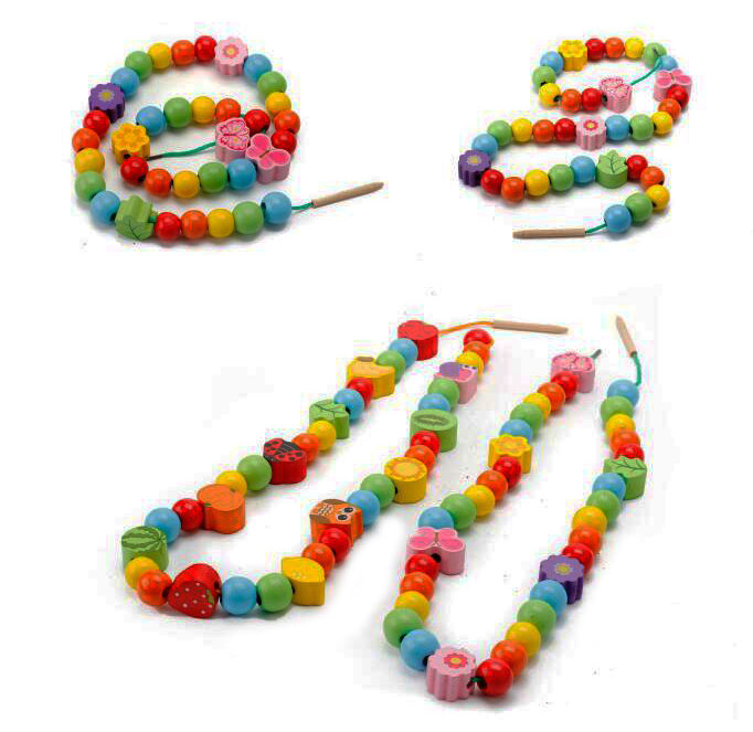 Joc snuruit copac cu fructe din lemn – 102 piese | ZukiToys.ro [3]