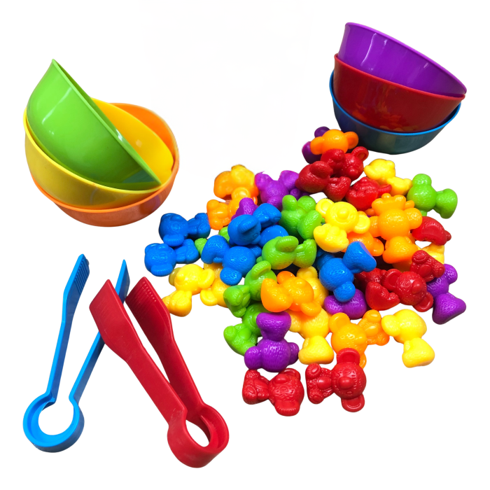 Joc Sortare Culori, Clasificare și Numărat – Ursuleții Koala (56 piese) [2]