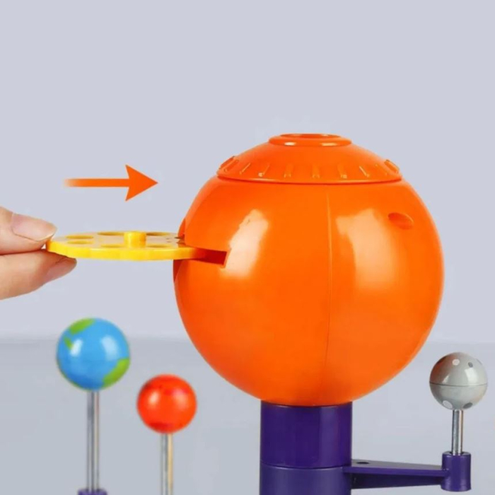 Joc STEM Sistemul Solar cu proiector interactiv și planete luminoase [5]