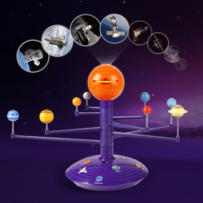 Joc STEM Sistemul Solar cu proiector interactiv și planete luminoase [4]