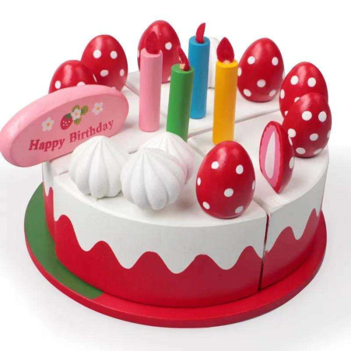 Jucărie copii – set ceai și tort aniversar din lemn [2]