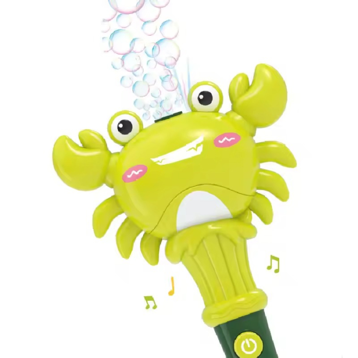 Jucarie Crab electric de făcut baloane de săpun cu lumină și sunete - ( verde ) [2]