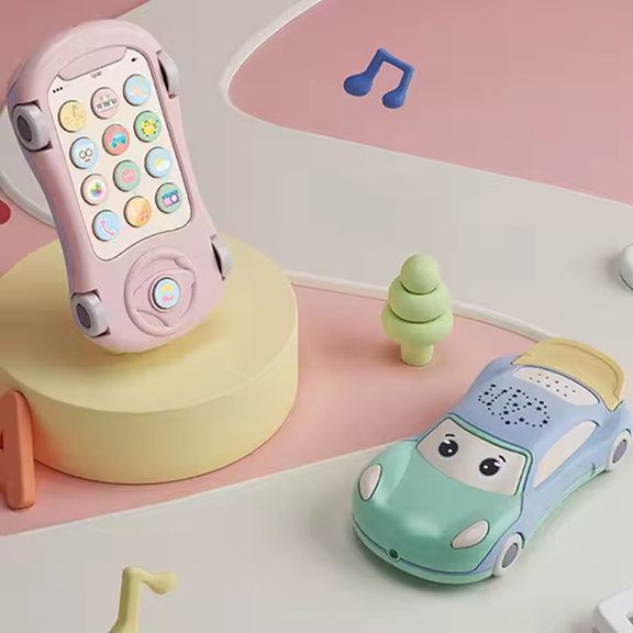 Jucarie Masinuta - Telefon - Proiector Interactiva cu Sunete si Lumini [5]