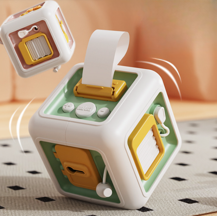 Jucărie Montessori 6-în-1 – centru senzorial pentru copii 12–18 luni [2]