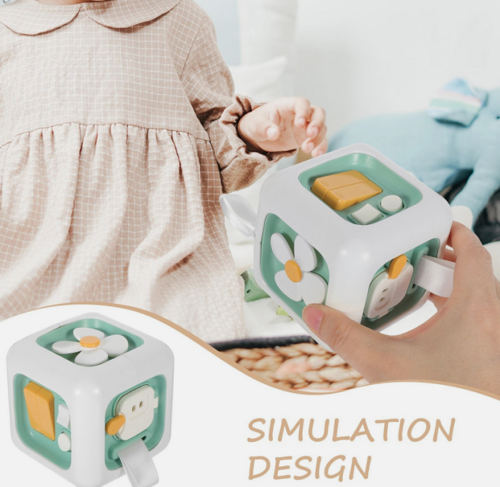 Jucărie Montessori 6-în-1 – centru senzorial pentru copii 12–18 luni [4]