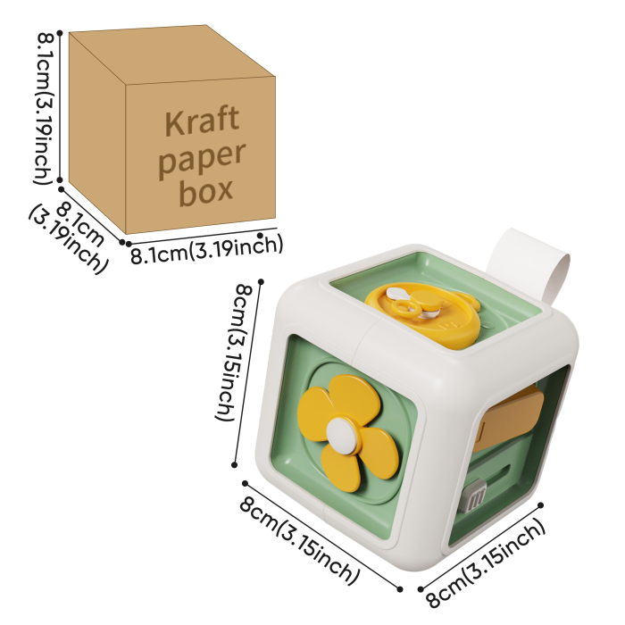 Jucărie Montessori 6-în-1 – centru senzorial pentru copii 12–18 luni [5]