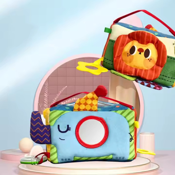 Jucărie senzorială - activități bebeluși pentru explorare, dentiție și coordonare [3]