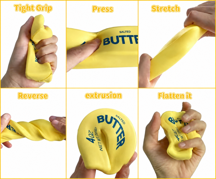 Jucărie senzorială antistres Squishy Butter [3]