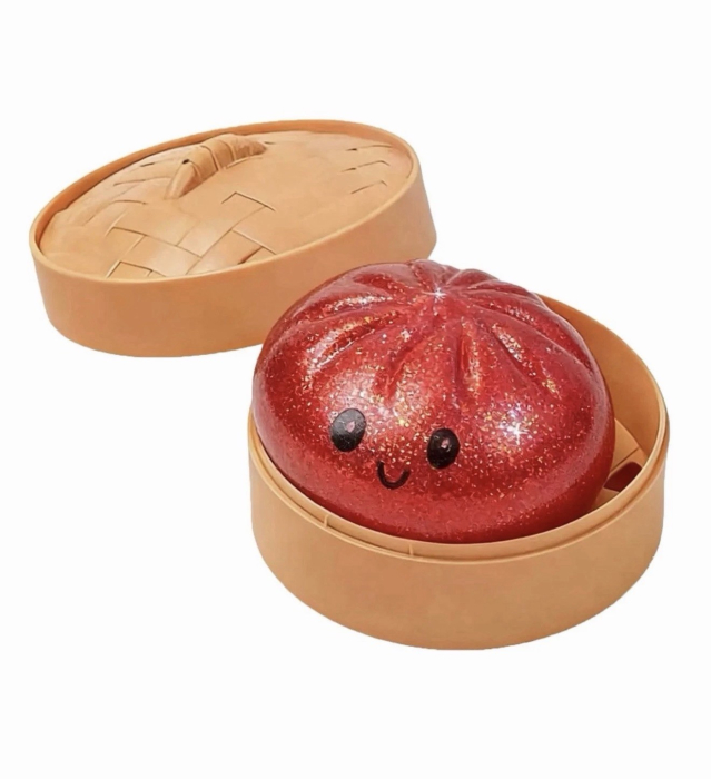 Jucărie Squishy Mystery Box „Rainbow Dumpling” – Figurină Surpriză Senzorială [7]