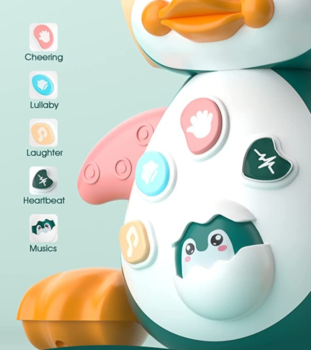 Pinguin dansator cu lumini şi muzică [7]