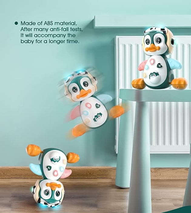 Pinguin dansator cu lumini şi muzică [6]