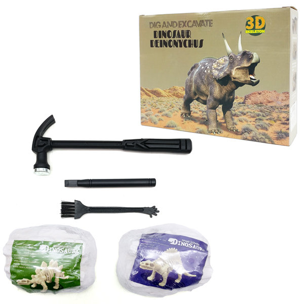 Kit de excavare pentru copii "Descoperă scheletul de dinozaur" - 6 ani+ [3]