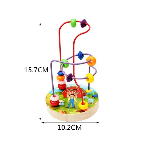Labirint motricitate cu margelute – Montessori 12 luni+ [3]