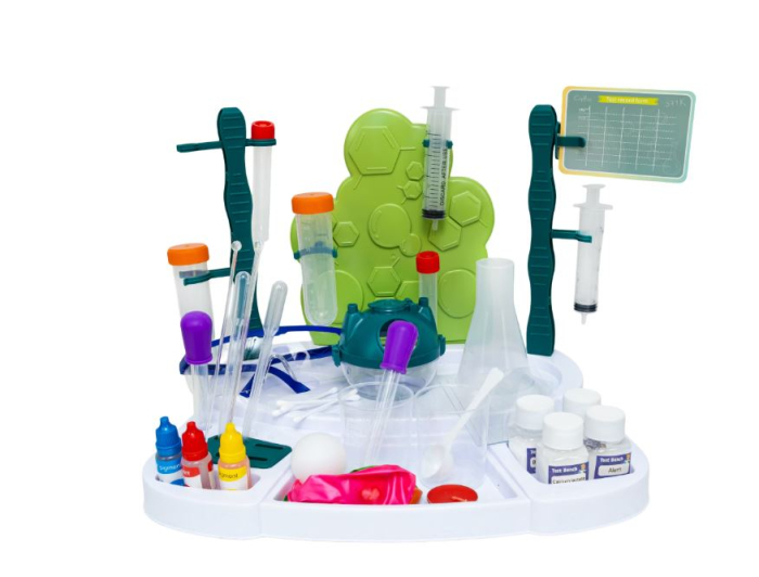 Laborator de chimie pentru copii – kit STEM cu experimente și accesorii interactive [5]