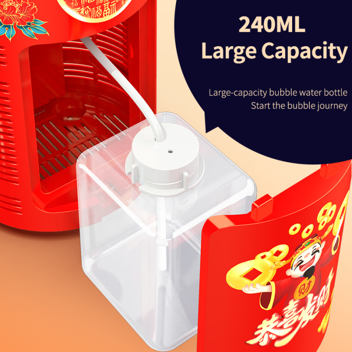 Mașină de făcut baloane de sapun cu stickere de Craciun [5]