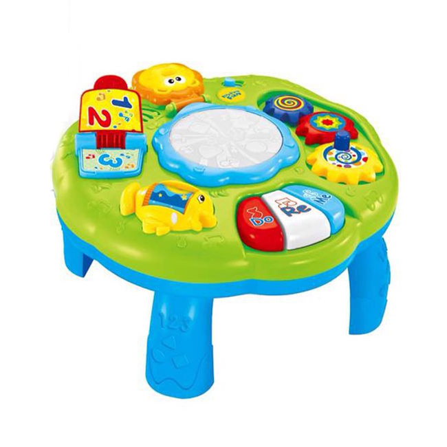Măsuță Montessori muzicală 2-în-1 – activități senzoriale pentru bebeluși 18 luni+ [1]