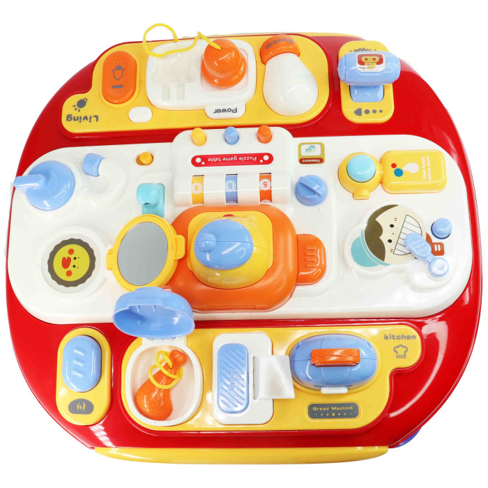 Măsuță pentru activități senzoriale bebeluși cu lumini și sunete [5]