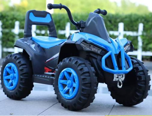 Mini ATV electric pentru copii – Quad albastru 6V [2]
