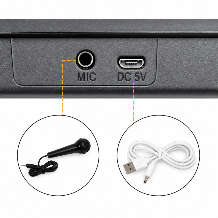 Orgă electronică pentru copii cu 37 clape și microfon, 3 ani+ [3]