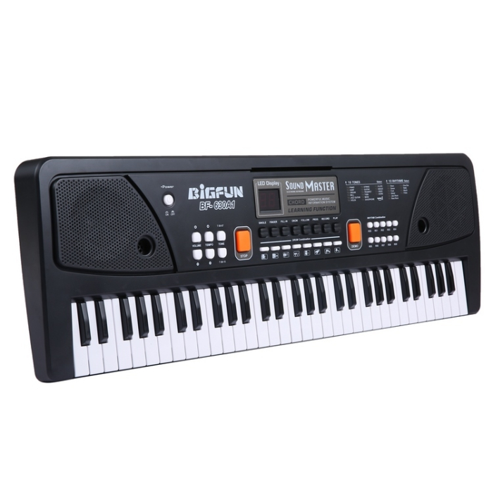 Orgă muzicală pentru copii „Sound Master”, 61 clape, microfon și funcții interactive [2]