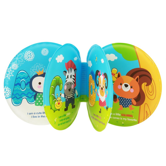 Pachet 2 cărticele de baie Count & Zoo Baby Animals pentru bebeluși [2]