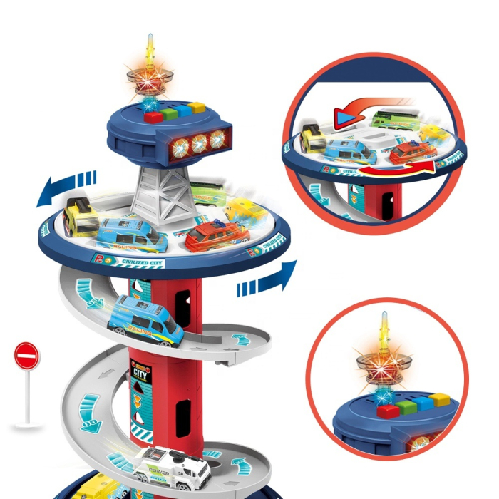 Parcare Auto cu Turn de Control, Lumini si Sunete [3]