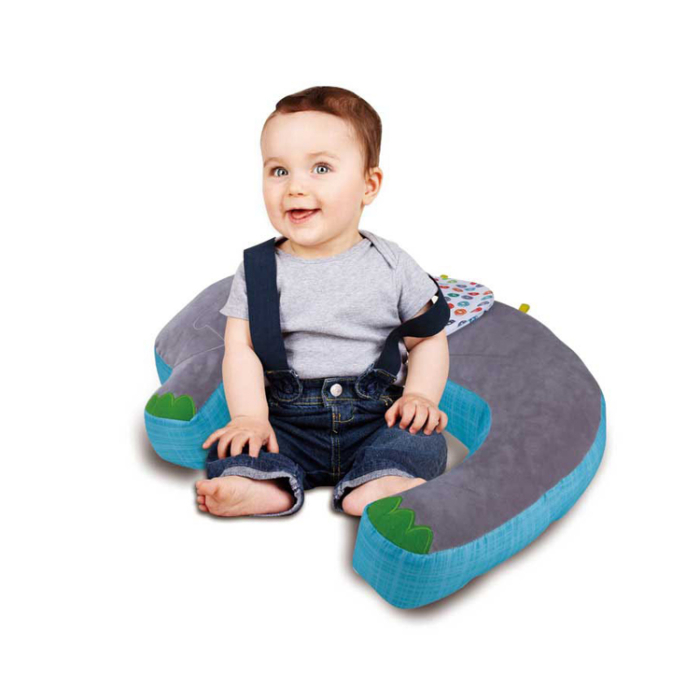 Pernă 5 în 1 pentru bebeluși – alăptare, susținere și centru de joacă [4]