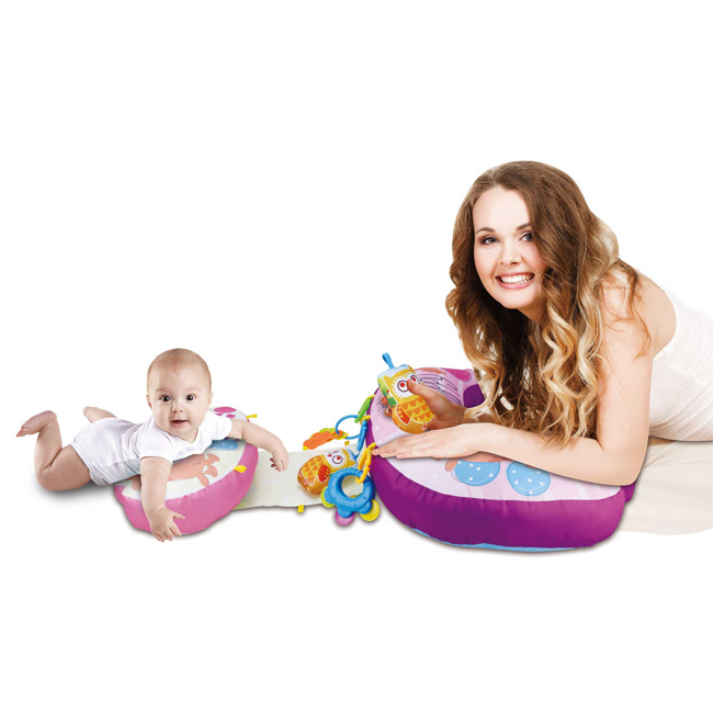 Pernă multifuncțională pentru bebeluși 5 în 1 - Roz [2]
