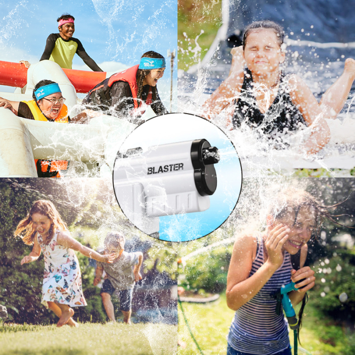 Pistol cu apă electric pentru copii cu jet automat și rezervor integrat [4]