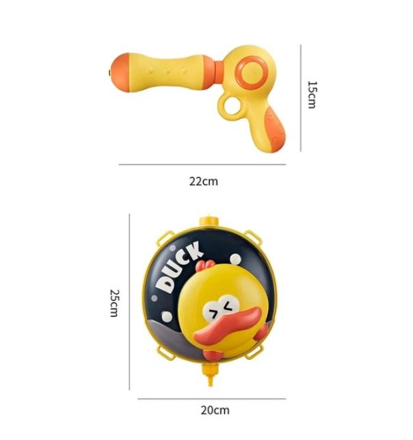 Pistol cu apă tip rucsac „Duck” cu rezervor și bretele ajustabile [3]