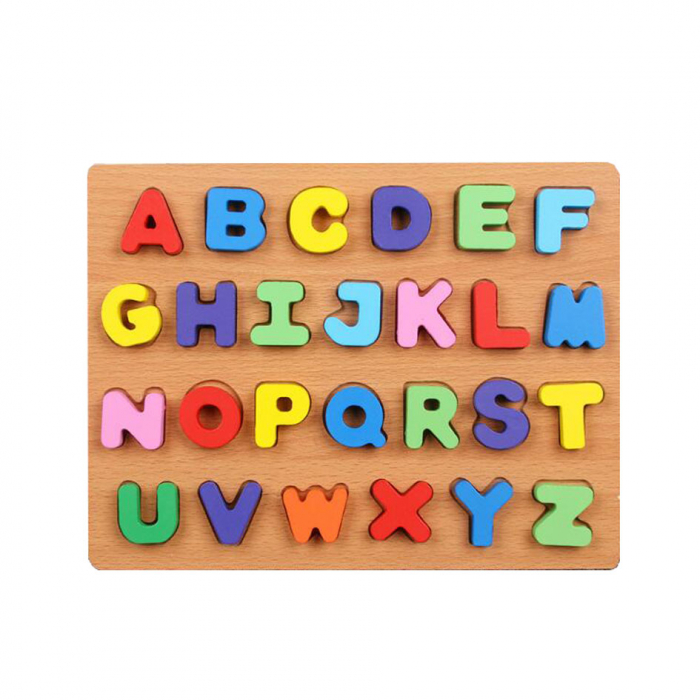 Puzzle incastru cifre 1–20 din lemn – Joc educativ numeric | ZukiToys.ro [1]