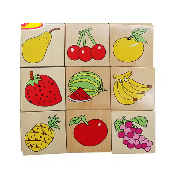 Puzzle Lemn Montessori Umbre – Joc Educativ pentru Copii [4]