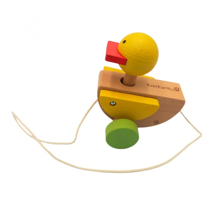 Rata de tras din lemn – Jucarie Montessori bebelusi | ZukiToys [2]