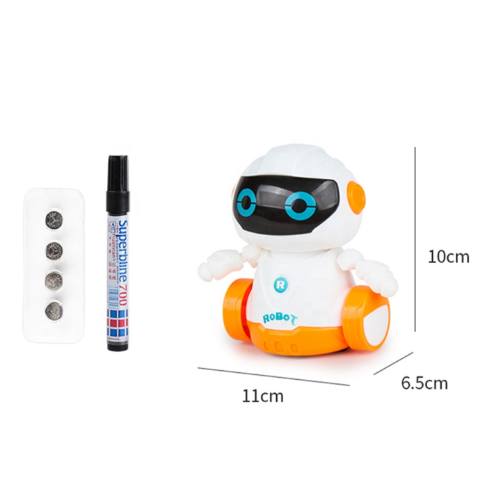 Robot interactiv Smart cu telecomandă și lumină LED – jucărie educativă pentru copii [3]