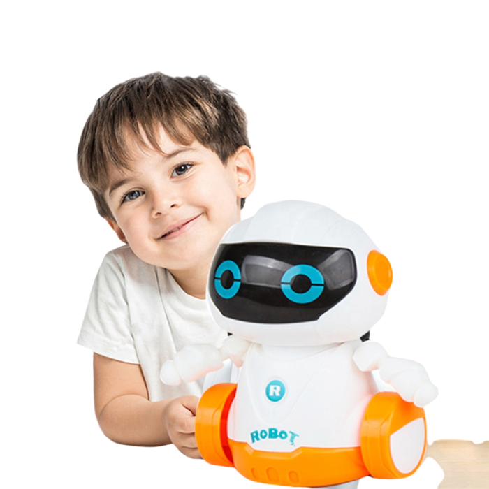 Robot interactiv Smart cu telecomandă și lumină LED – jucărie educativă pentru copii [2]