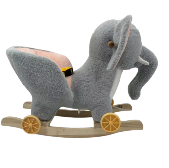 Scaun balansoar din lemn, model Elefant [2]