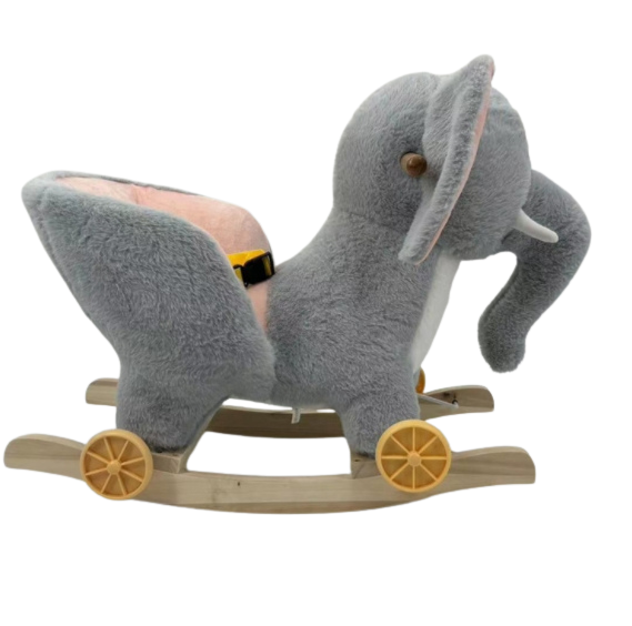 Scaun balansoar din lemn, model Elefant [4]