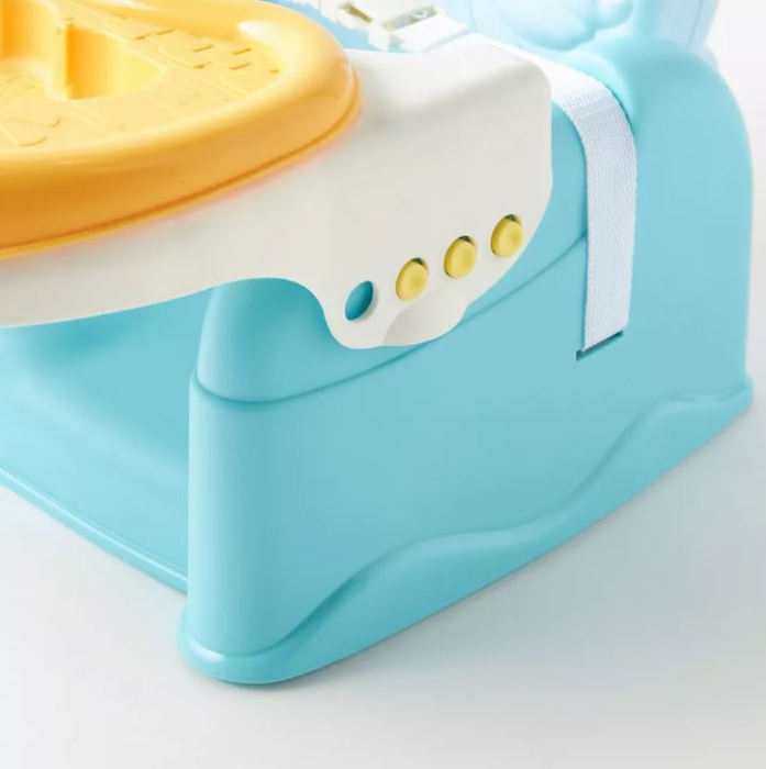 Scăunel de masă portabil tip ursuleț pentru bebeluși și copii [3]