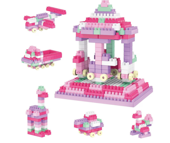 Set 140 de piese de construit pentru copii – multicolore cu cutie de depozitare 36+ [2]