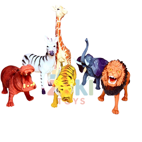 Set 3 in 1 Animale Mari pentru Copii – Jungla, Dinozauri, Ferma (18 piese) [3]