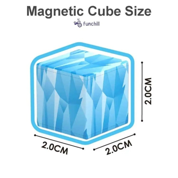 Set Blocuri Magnetice Minecraft „Tema Iarna” – 66 / 93 / 113 piese (Joc STEM) [6]