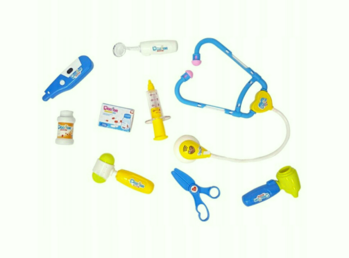 Set de joacă Doctor – 9 elemente cu valiză albastră [2]