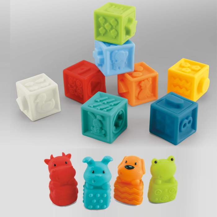 Set jucării senzoriale 20 elemente, diverse texturi și culori, pentru terapie și joacă [2]