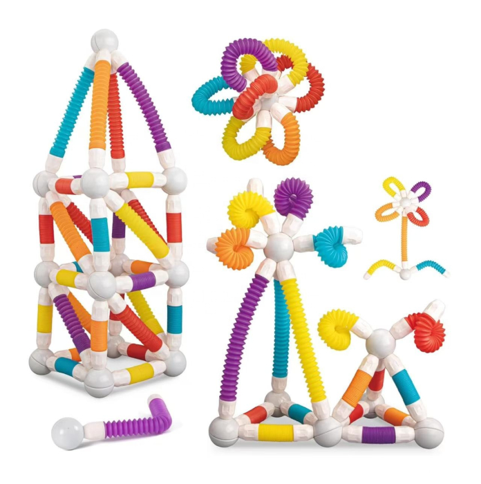 Set magnetic flexibil de construcţie 3D – 3+ [2]