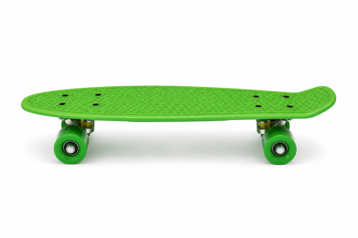 Skateboard tip Mini Cruiser pentru copii - Verde [3]